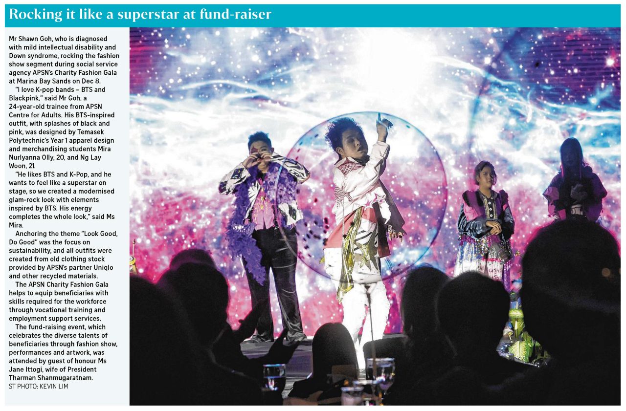 Rocking it like a superstar at fund-raiser