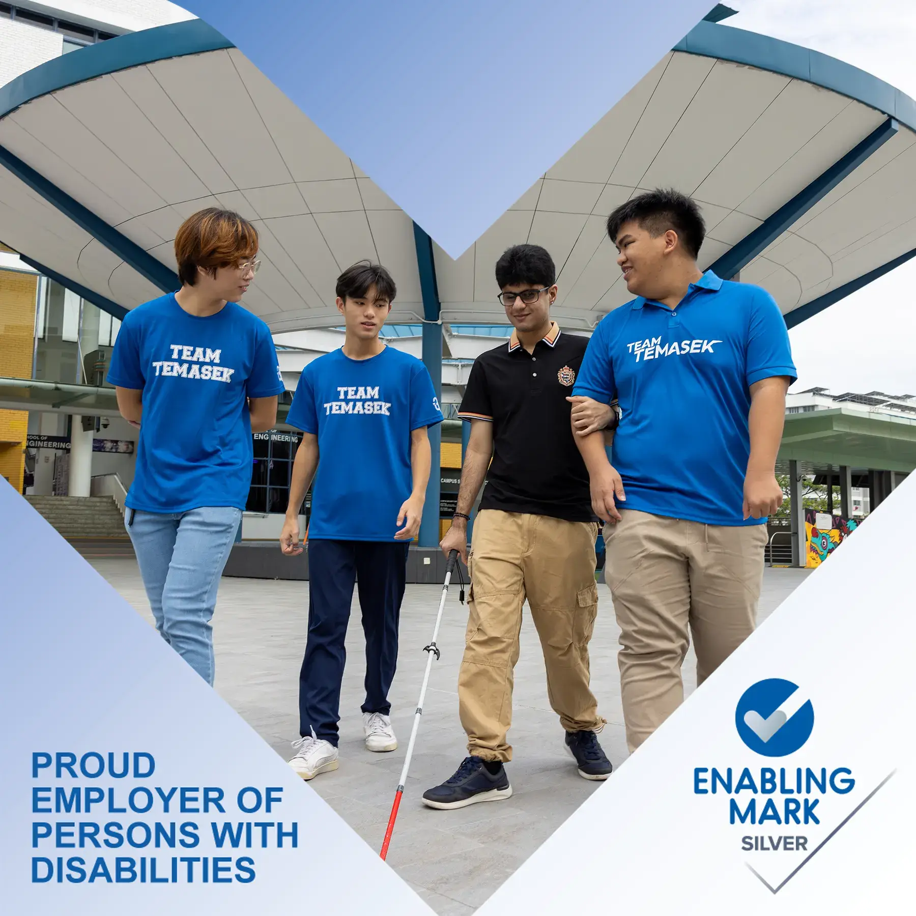 Proud Employer of Persons with Disabilities 2026 - 2028 | Enabling Mark Silver