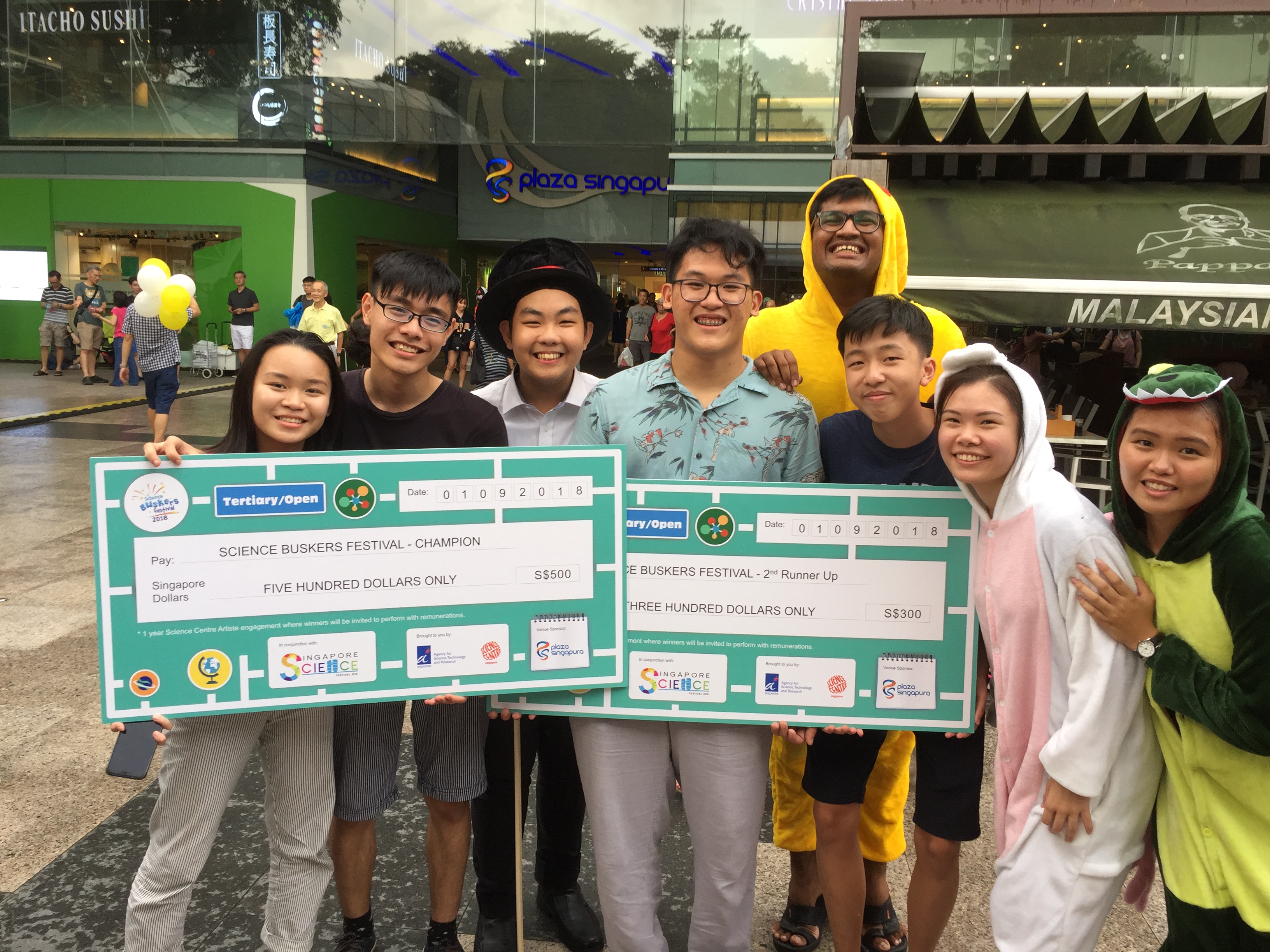 ASC Bags Champion, 2nd Runner-up Prizes at Science Buskers Festival