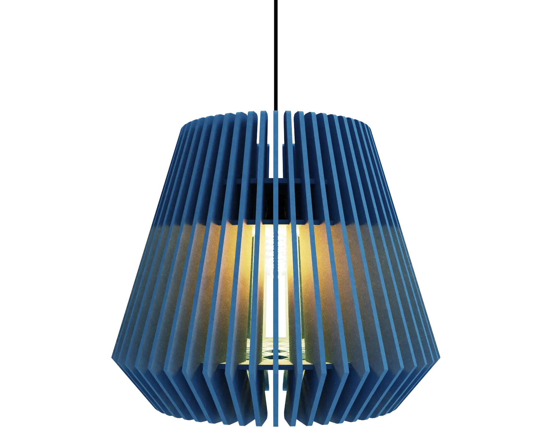 A ceiling lamp designed by a Temasek Polytechnic student, symbolising sustainable and innovative learning.