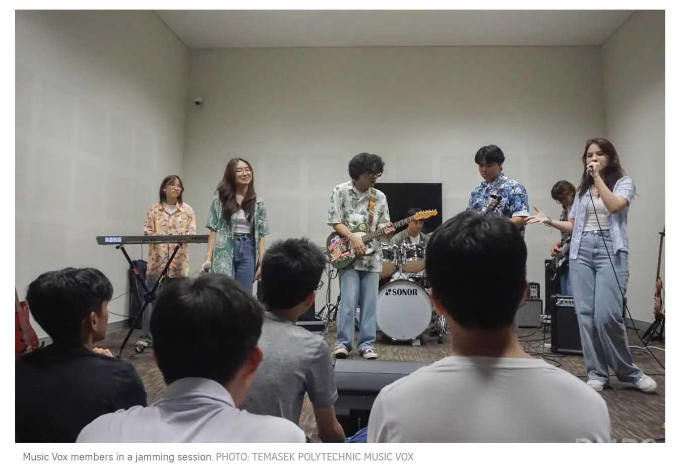 Temasek Polytechnic's Music Vox is 2-in-1 CCA and pop group