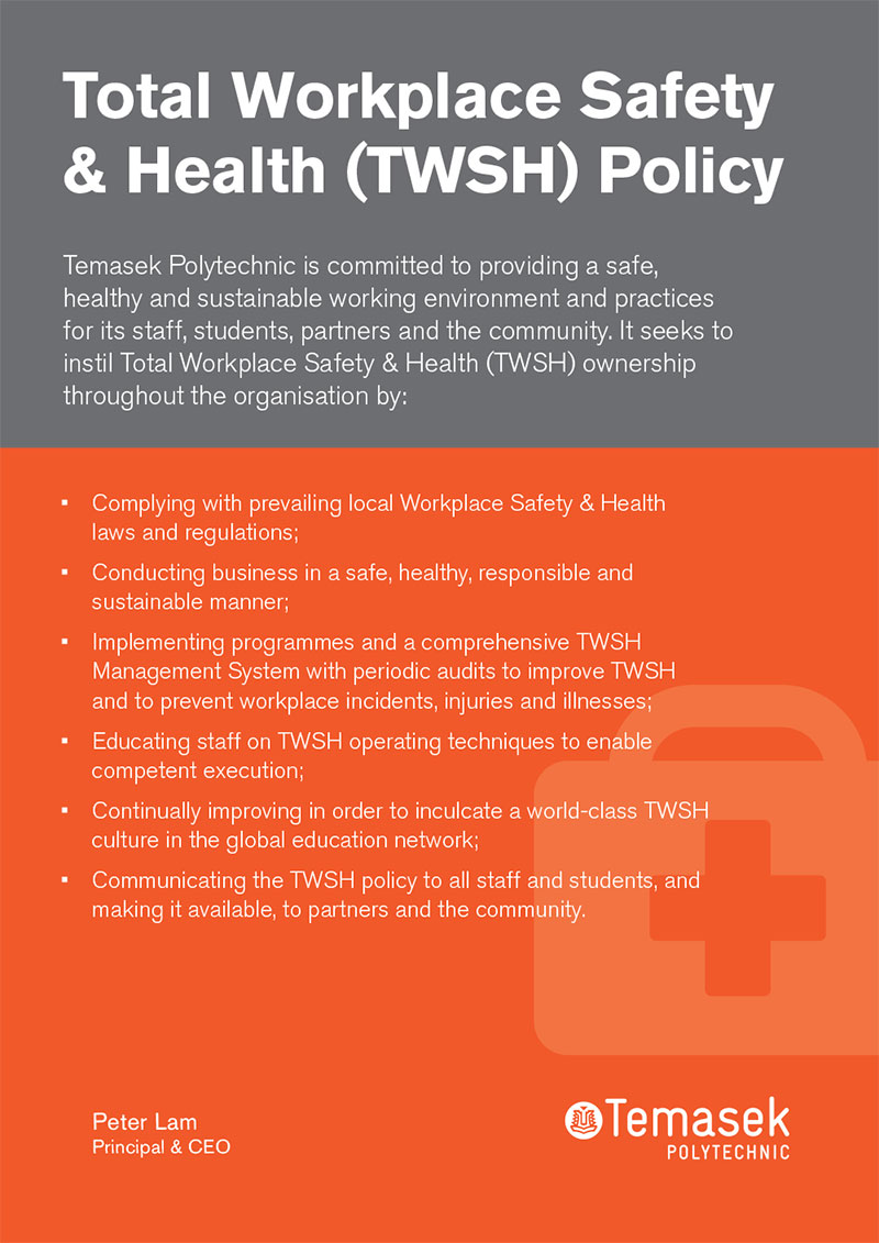 total workplace safety & health (TWSH) policy