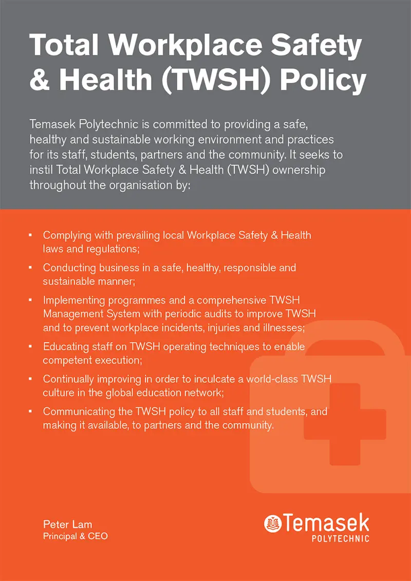 total workplace safety & health (TWSH) policy