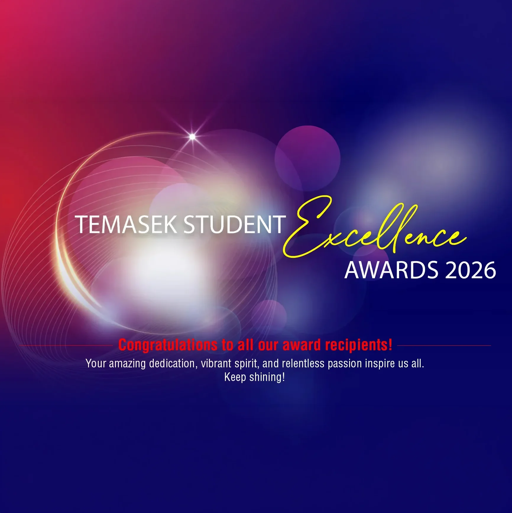 Temasek Student Excellence Awards (TSEA) 2026 