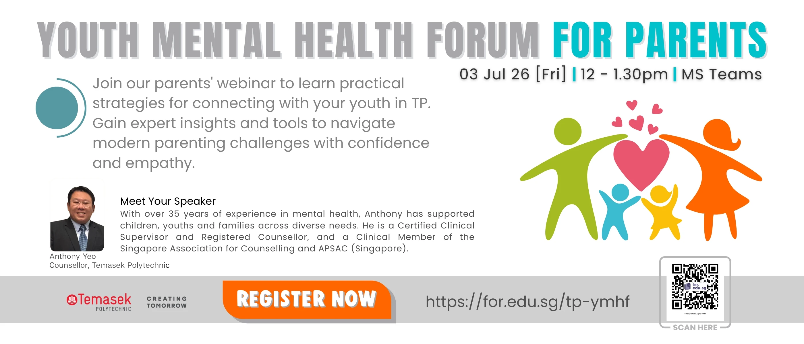 Youth Mental Health Forum for Parents