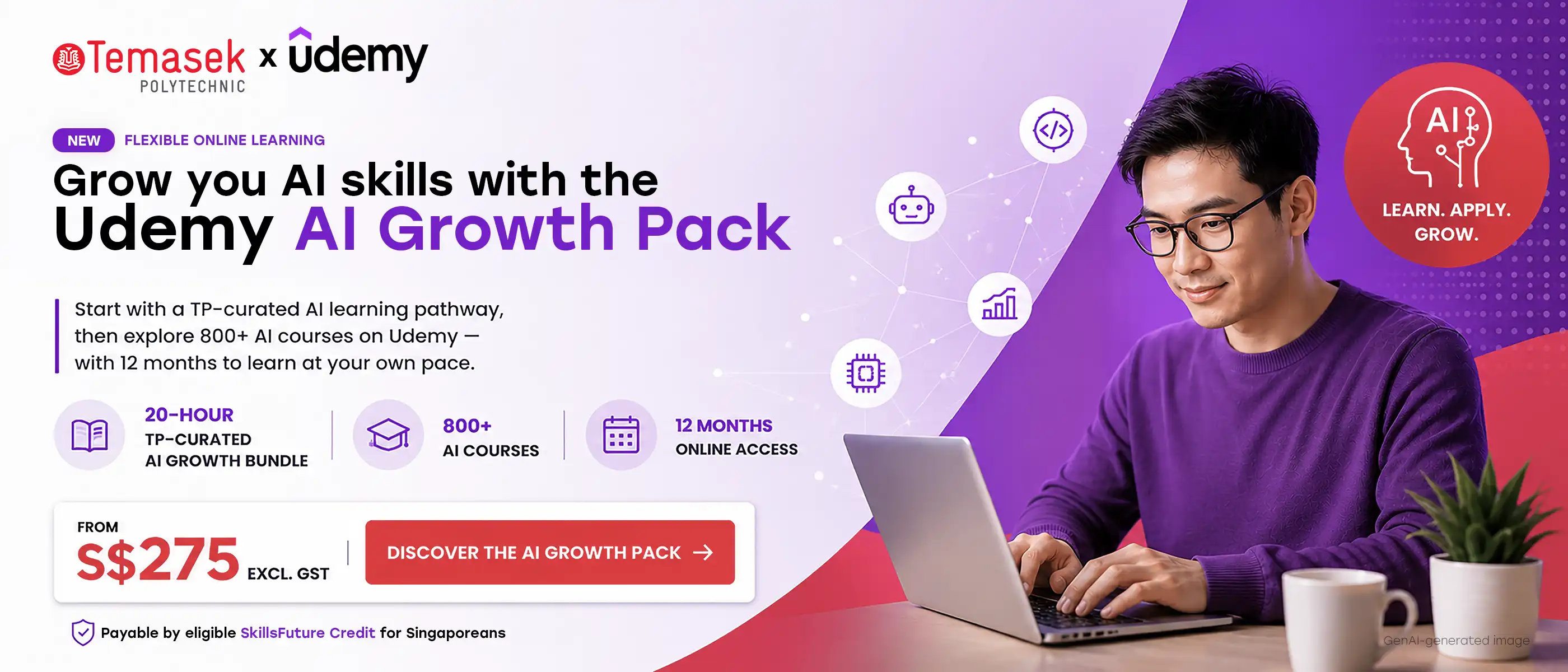Udemy AI growth pack
