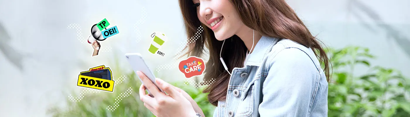 Digital stickers
