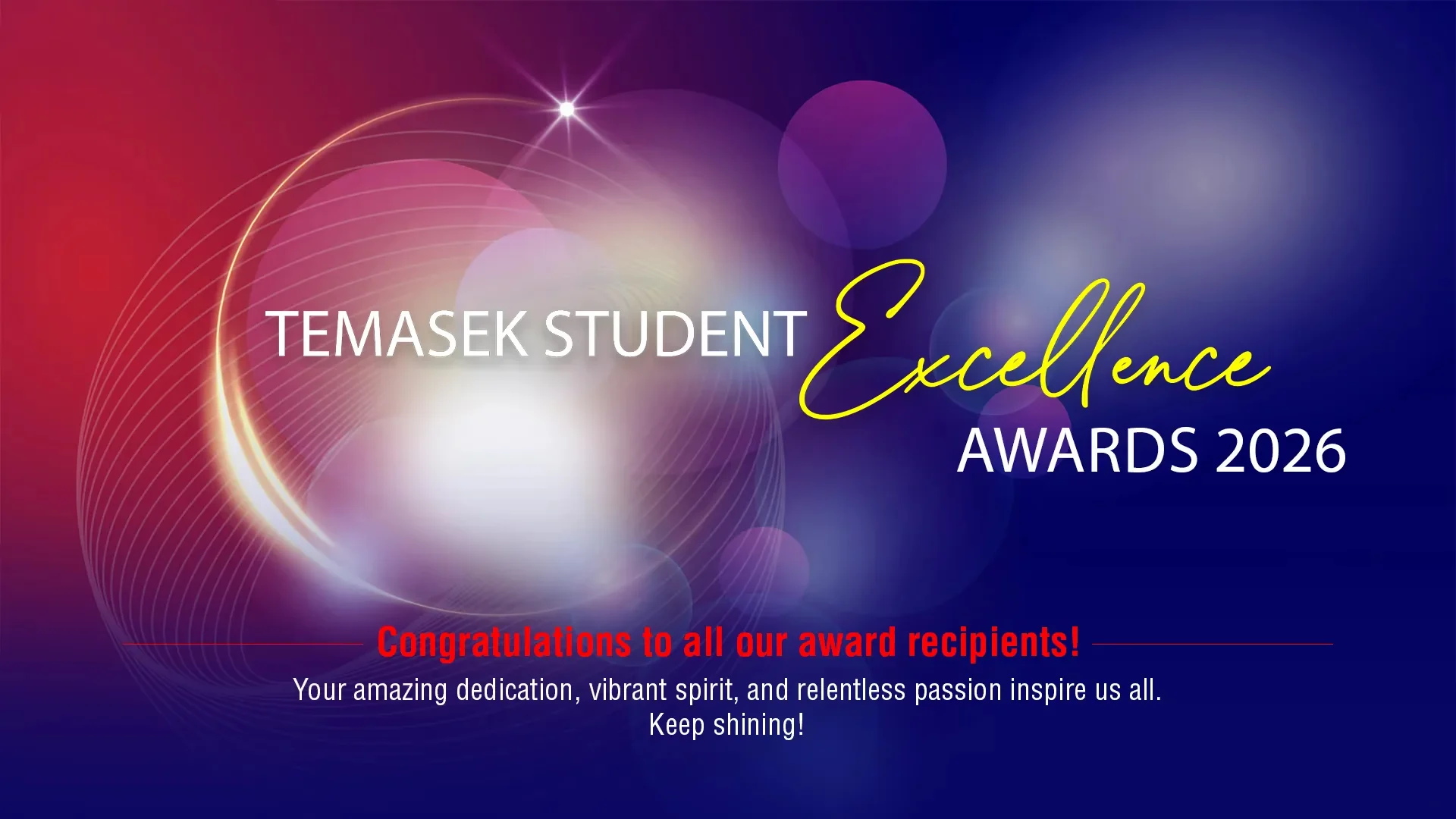 Temasek Student Excellence Awards (TSEA) 2026 