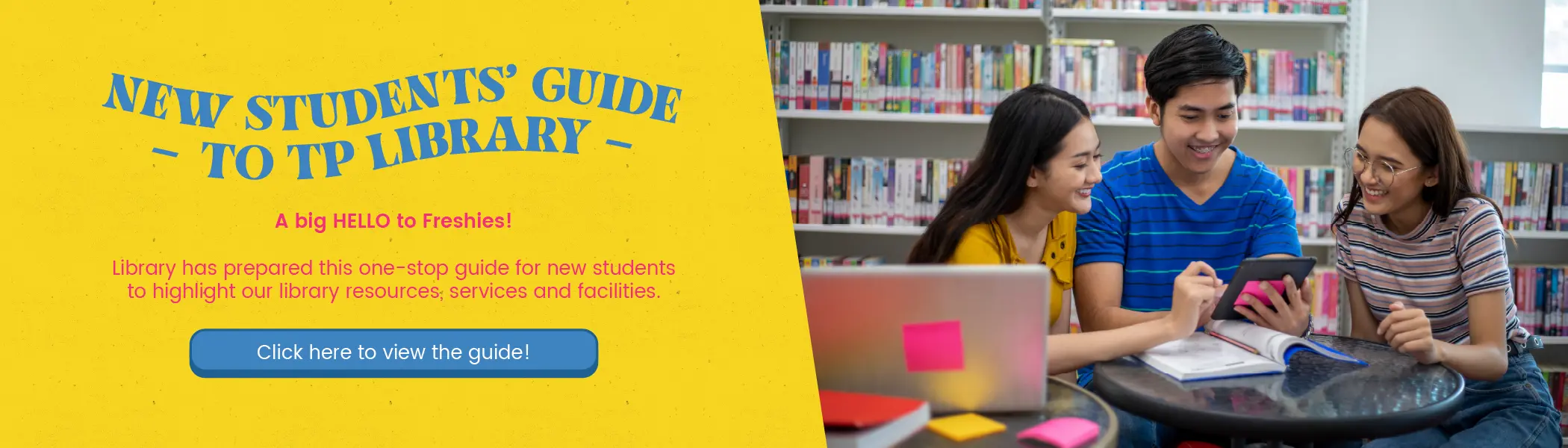 New Students Guide to Library