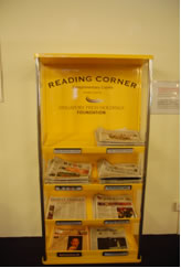 Reading corner sponsored by SPH Foundation