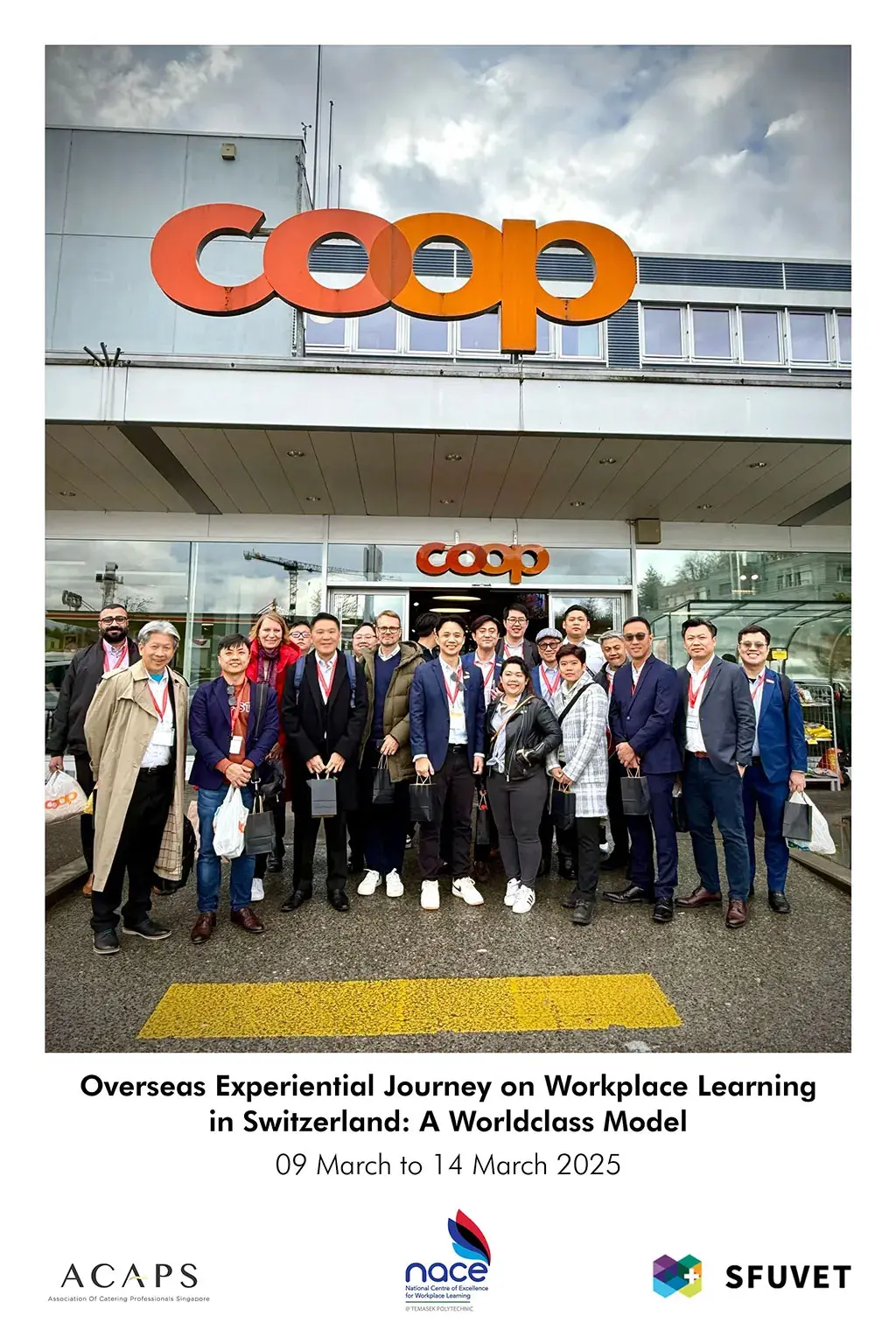 Overseas Experiential Journey on Workplace Learning in Switzerland - March 2025