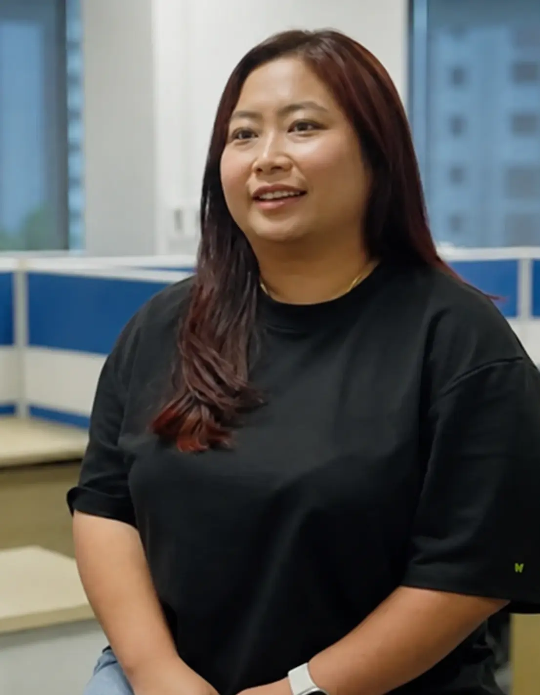 Adult learner building business capabilities at Temasek Polytechnic