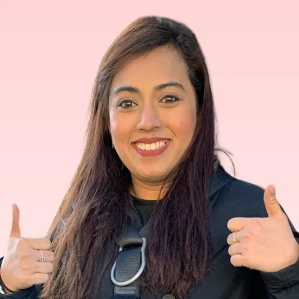 Nur Nadiah Binte Mohd Rafid, Diploma in Business Practice (Business Administration) learner sharing her upskilling journey at Temasek Polytechnic