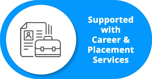 Supported with Career & Placement Services