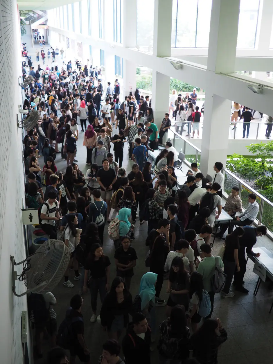 students at the Entrepreneurs' Forum