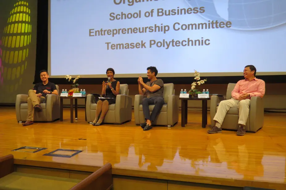 Discussion at the Entrepreneurs' Forum