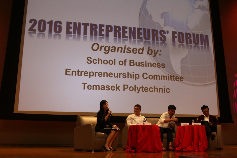 speakers at Entrepreneurs' Forum