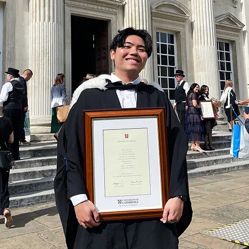 Temasek Polytechnic alumnus Nicholas Chew