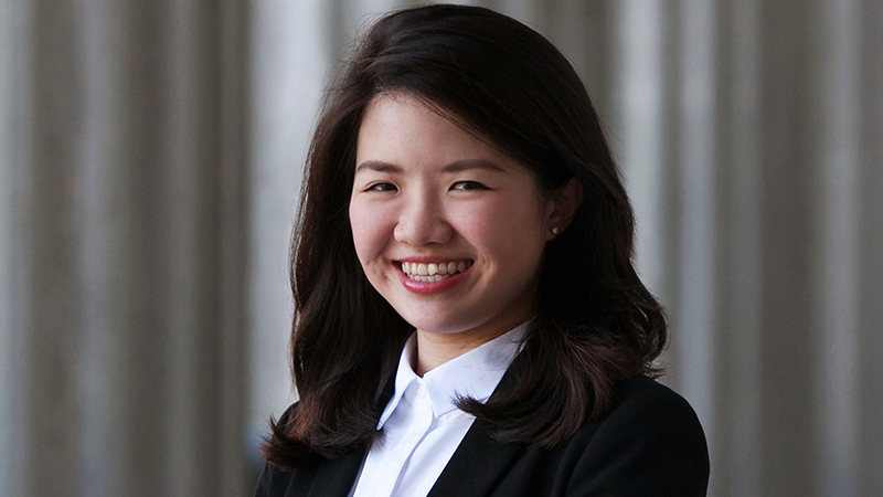 Temasek Polytechnic alumna Audrey Liaw