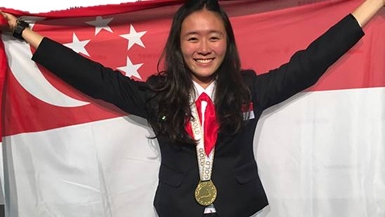 Temasek Polytechnic alumna Olivia Low