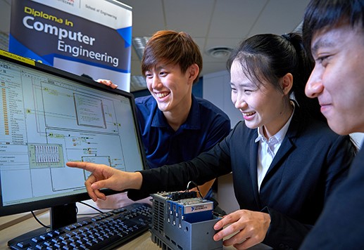 Diploma in Computer Engineering (T13) | Temasek Polytechnic