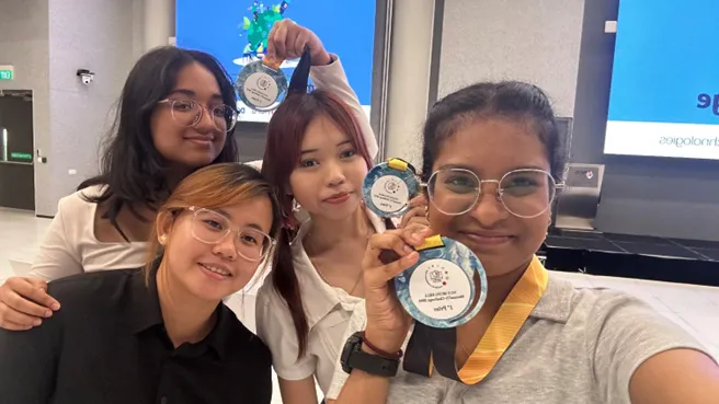IIT students win top prizes at NUS MUFG DELL - HumanITy Challenge