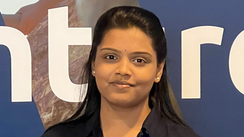 Temasek Polytechnic alumna Magesh Nivedha Lakshmi