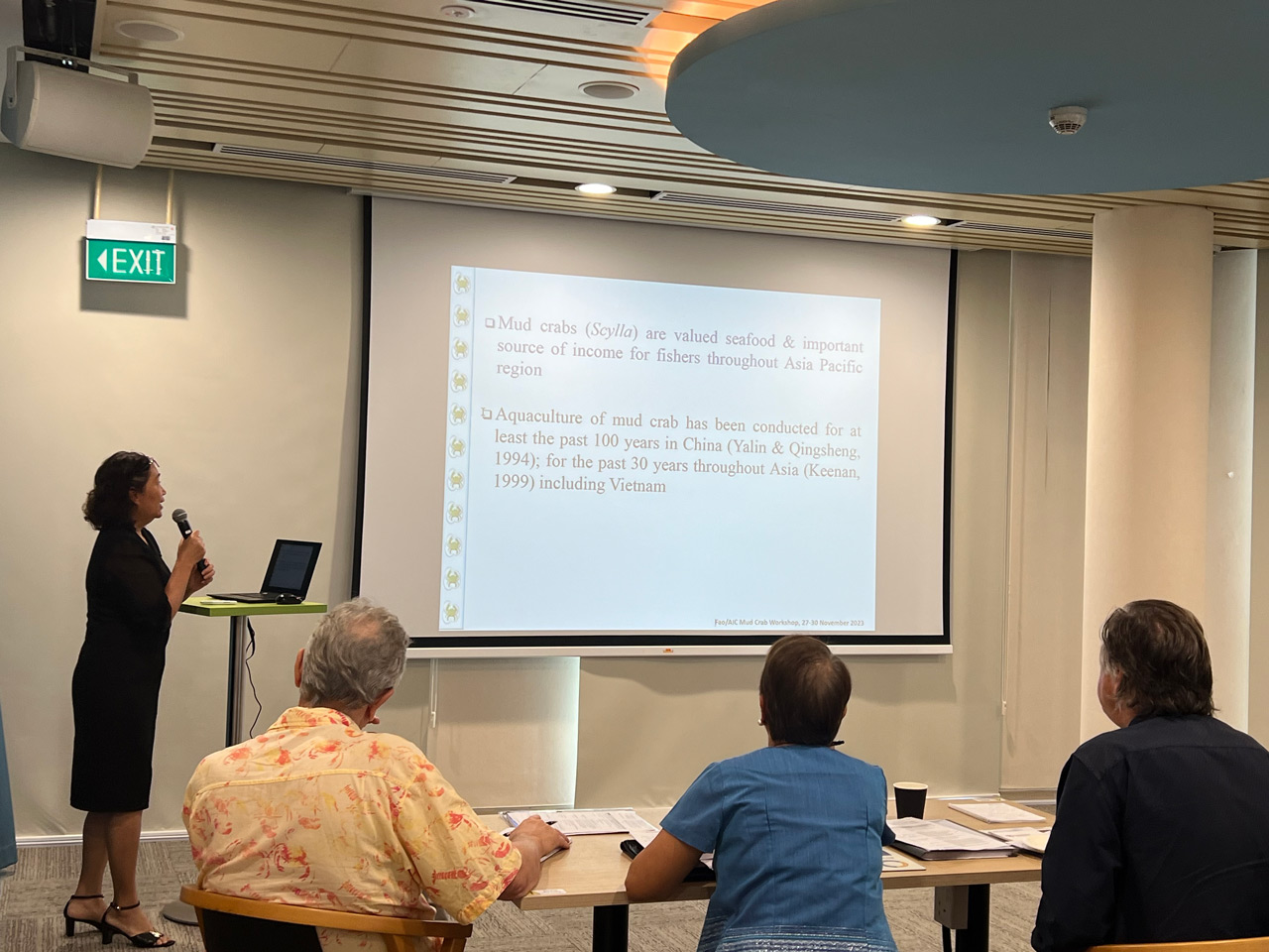 Food & Agriculture Organization of United Nations (FAO) Mud Crab Expert Workshop