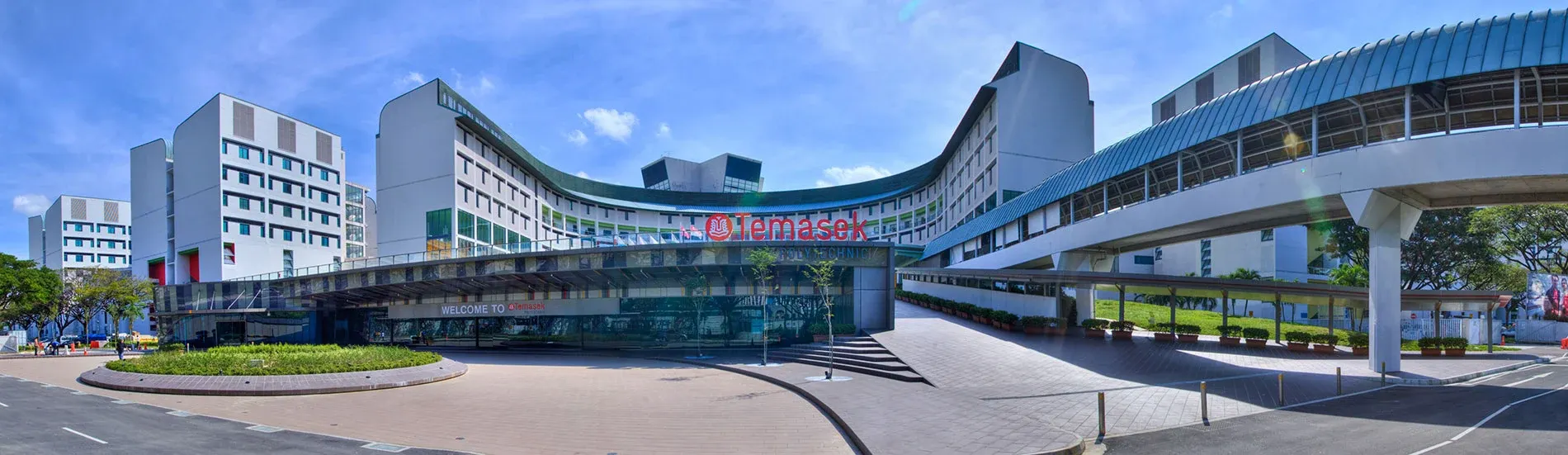 Viewed on Desktop: Welcome to Temasek Polytechnic Digital Certificate website.
