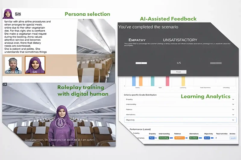 A No-Code AI-Driven Platform for Training using Digital Role-Play promotional image