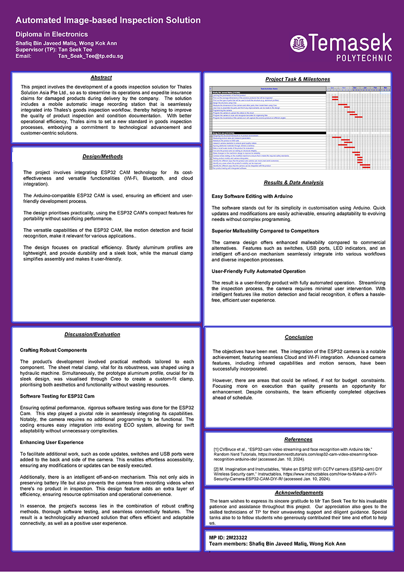 Automated Image-based Inspection Solution