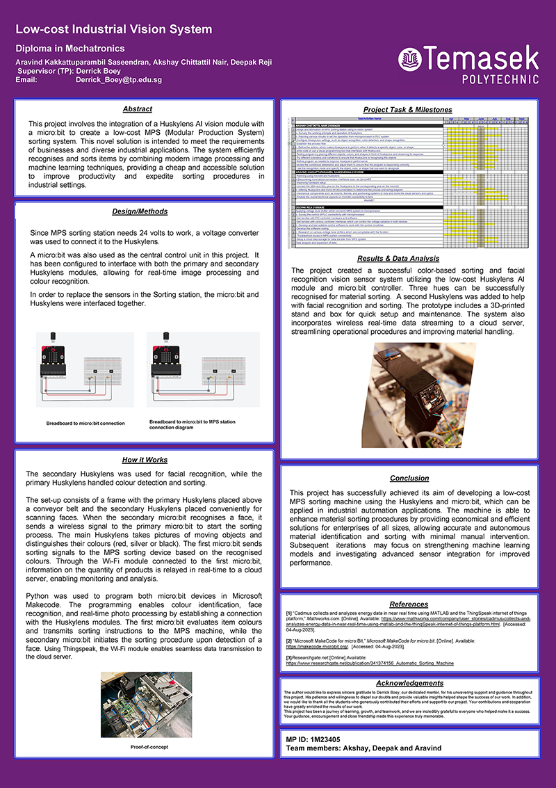 Low-cost Industrial Vision System