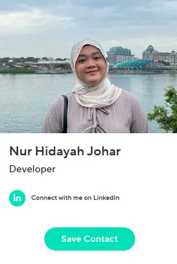 Nur Hidayah Binte Johar