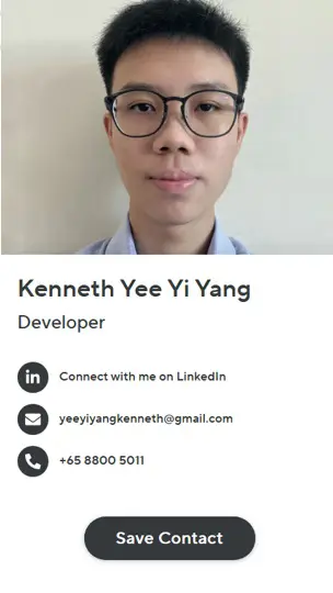 Yee Yi Yang Kenneth​